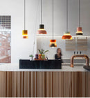 Axya Modern Macaron Acrylic Chandelier for Bar, Bedroom, and Dining Room