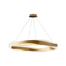 Axyaa Nordic LED Pendant Light Chandelier for Bedside Living Room Dining Bar