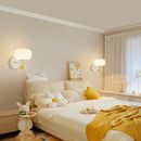 Axyaa Pumpkin Wall Lamp: Modern Nordic LED Sconce for Bedroom and Living Room