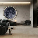Axyaa LED Moon Wall Lamp: Remote Control Dimmable Night Light