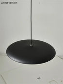 Axyaa Round Metal UFO Pendant Light: Modern Art Design for Home Decor