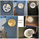 Axyaa Nordic Moon Wall Lamp for Home Décor & Kids' Bedroom - Modern Lighting Fixtures