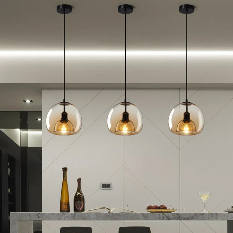 Axyaa Nordic Pendant Light Chandelier for Dining Room and Living Room