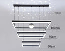Axyaa Modern Dining Room Pendant Lights LED Chandelier Ceiling Lamp Hanging Light