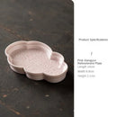 Axyaa Exquisite Dim Sum Tea Plate for Elegant Tea Time