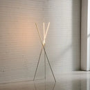 Axyaa Nordic LED Floor Lamp - Minimalist Aluminum Vertical Lights for Living Room