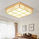 Axyaa Wood Ceiling Lights Japanese Style Tatami Lamp LED Wooden Lighting