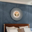 Axyaa UFO Wall Lamp: Modern Circular Designer Lighting for Bedroom and Living Room