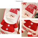 Axyaa Christmas Eve Socks: Children's Xmas Gift Candy Bag for Party Decoration