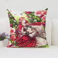 Axyaa Rose Print Pillow Cover - Romantic Home Decor & Gift