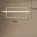 Axyaa Modern Dining Room Pendant Lights Indoor LED Chandelier Ceiling Lamp