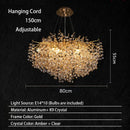 Axyaa Maple Leaf Pendant Light: Modern Minimalist Luxury for Living Room
