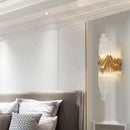 Axyaa Crystal European Wall Lamp for Bedroom, Hallway, and Corridor