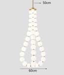 Axyaa LED Ceiling Lamp Chandelier for Modern Bedroom and Dining Room