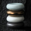 Axyaa Ceramic Mini Vegetable Plate Set - Japanese Fine Dining Snack Dessert Tableware