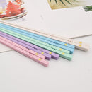 Axyaa Portable Alloy Chopsticks Set with Storage Box Holder