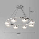 Axyaa Modern LED Pendant Chandeliers for Living Room and Dining Room Lighting