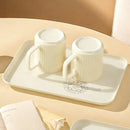 Axyaa Plastic Stackable Food Storage Tray Large Capacity Organizer