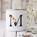 Enamel Creative Coffee Cups Vintage Design by Axyaa