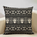 Axyaa African Woman Geometric Pillow Cover Ethnic Sofa Decoration