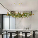 Axyaa Modern Glass Branch Chandelier for Luxury Home Decor