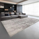Axyaa Luxury Fluffy Grey Living Room Carpet, Soft Plush Rug for Home Decor