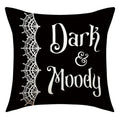 Axyaa Halloween Skull Head Pumpkin Pillow Covers for Horrible Holiday Home Decor
