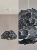 Axyaa Nordic Rock Shape LED Pendant Chandelier for Living Room Lighting
