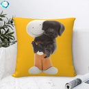 Axyaa Square Pillowcase Comfort Cover for Sofa Living Room