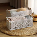 Axyaa Cotton Rope Organizer Box for Desktop, Toys, Keys, Snacks, and Sundries