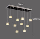 Axyaa LED Pendant Light Chandelier for Modern Living and Dining Rooms