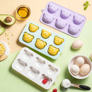 Silicone Bear Cake Mold by Axyaa: High Temp Oven Baking Tool for Baby Food
