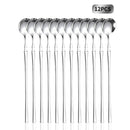 Axyaa Stainless Steel Mirror Ice Scoop Set for Home and Hospitality