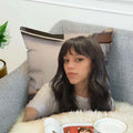 Jenna Ortega Body Pillow Cover 40x40 - Axyaa Decorative Cushion Case