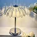 Axyaa Retro Crystal Desk Lamp: High-End Bedroom Ornament & Night Light