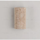 Axyaa Yellow Travertine LED Wall Light Room Decoration Wall Lamp Living Dining Room