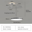Axyaa Nordic LED Pendant Lights for Dining Tables & Kitchen, Modern Minimalist Swing Arm Hanging Lamps