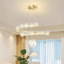 Axyaa LED Chandeliers Pendant Light for Modern Home Decor and Indoor Lighting