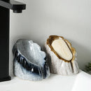 Axya Ceramic Soap Drain Rack - Stylish Basin Drainer and Soap Holde