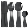 Axyaa 16-Piece Stainless Steel Western Dinnerware Cutlery Set