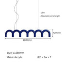 Axyaa Minimalist M-Shaped Chandelier for Coffee Shop Office Restaurant Window Display