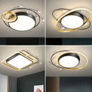 Axyaa Crystal Circle Ceiling Chandelier LED Lighting for Living Room Bedroom