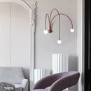 Axyaa LED Wall Light Iron Glass Wall Lamp - Home Decor Lustre