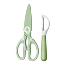 Axyaa Panda Peeler Scissors & Knife Set - Stainless Steel, Multifunctional Kitchen Tools