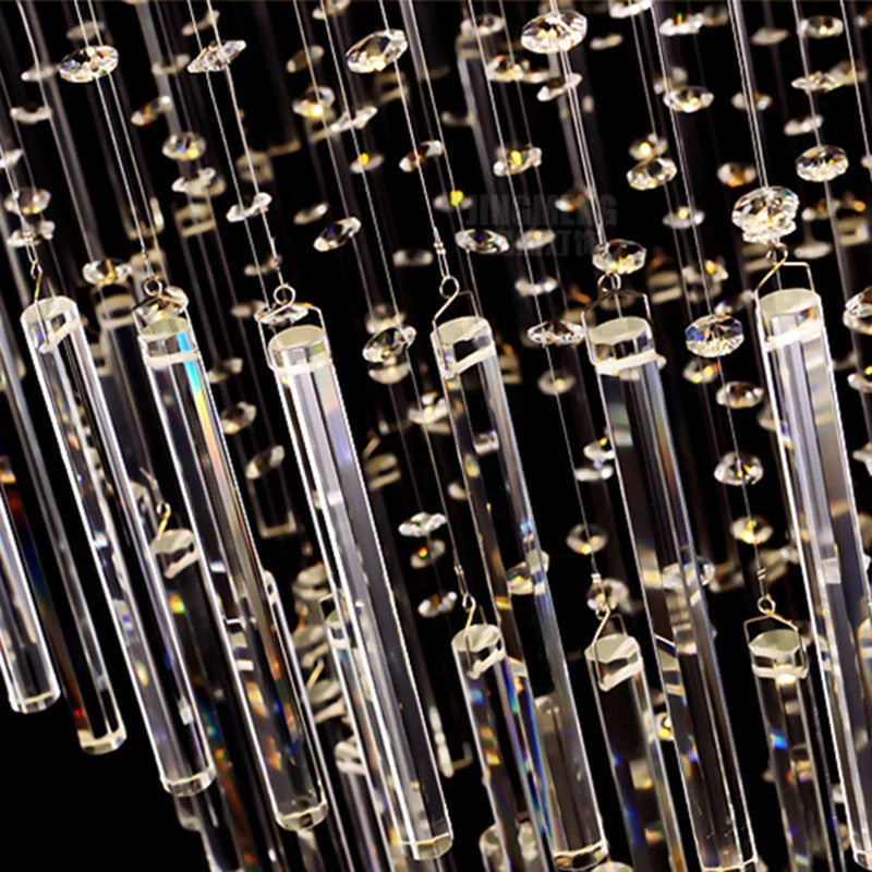 Axyaa Luxury Crystal Chandelier Lighting for Modern Home Decoration