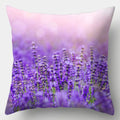 Axyaa Spring Flowers Landscape Cushion Cover 45x45cm - Decorative Pillow Case for Sofa and Bed