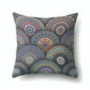 Axyaa Nordic Floral Print Cushion Cover - 45x45CM