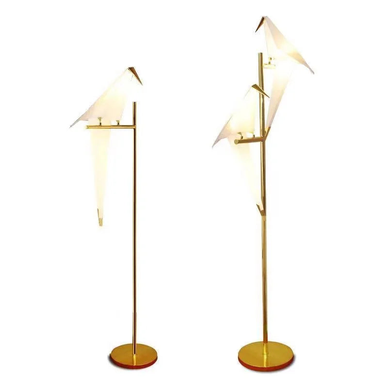 Axyaa Modern Origami Bird Branch Wall Lamp LED Designer Home Decor