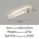 Axyaa LED Long Strip Ceiling Lights for Modern Minimalist Home Decor