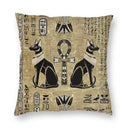 Axyaa Egyptian Cat Ankle Cross Sofa Cushion Home Decor Party Bedding